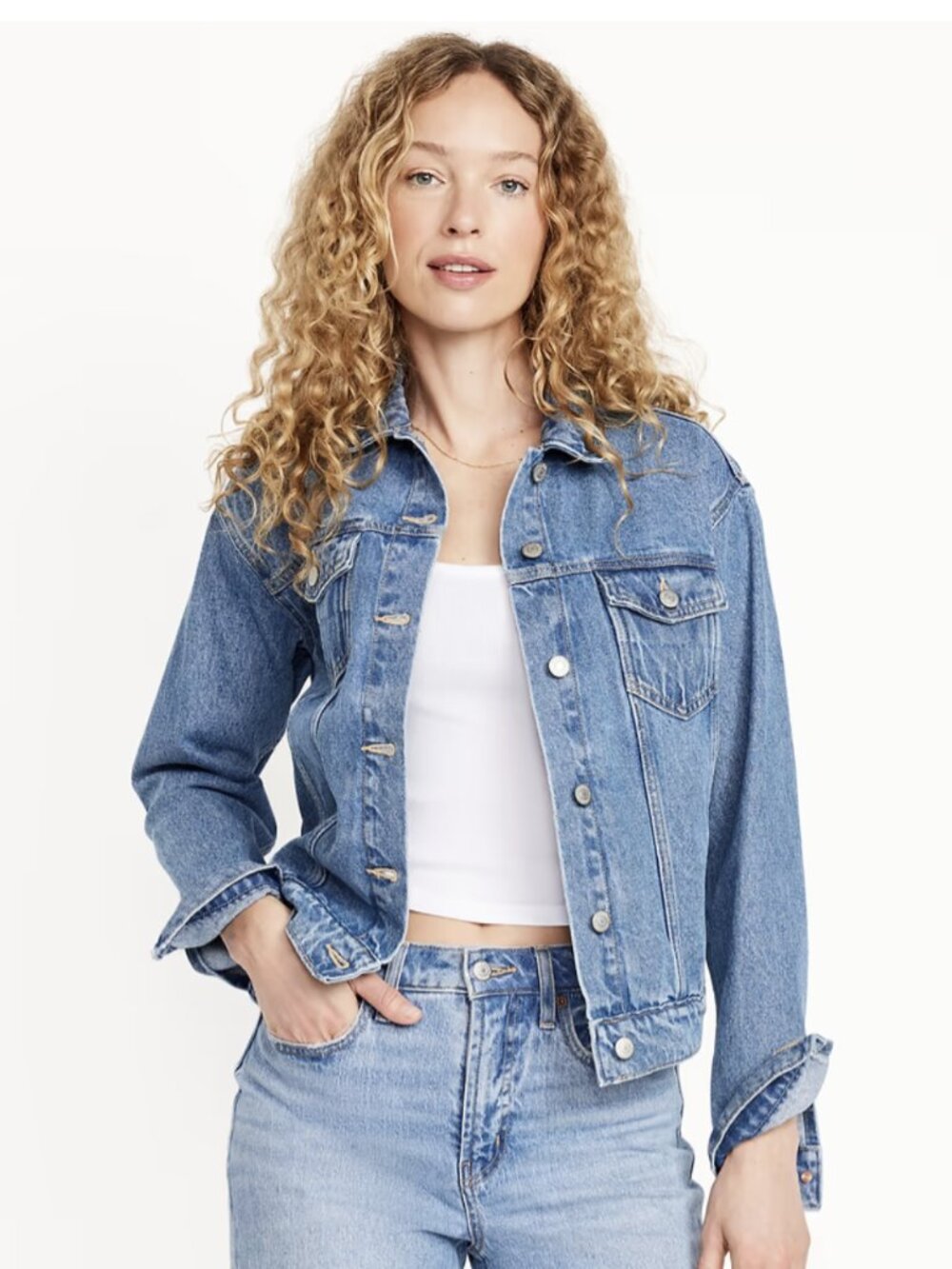 Old Navy Classic Denim Jacket | 4X